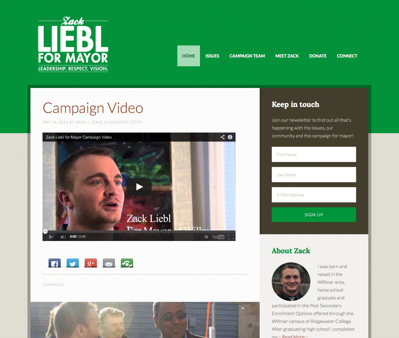 Liebl for Mayor